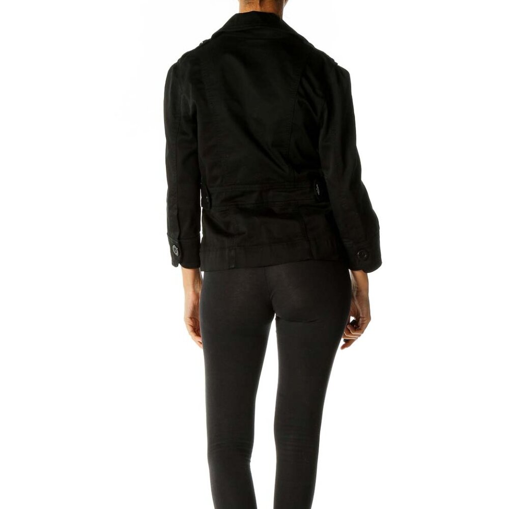 Black Military Jacket - Picture 2 of 2